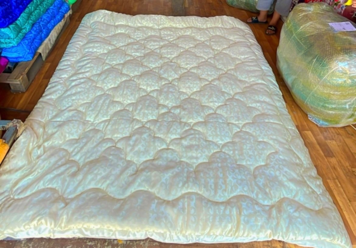 Ак Макта Кыз Жасауы корпе 210x160 см, вата, белый