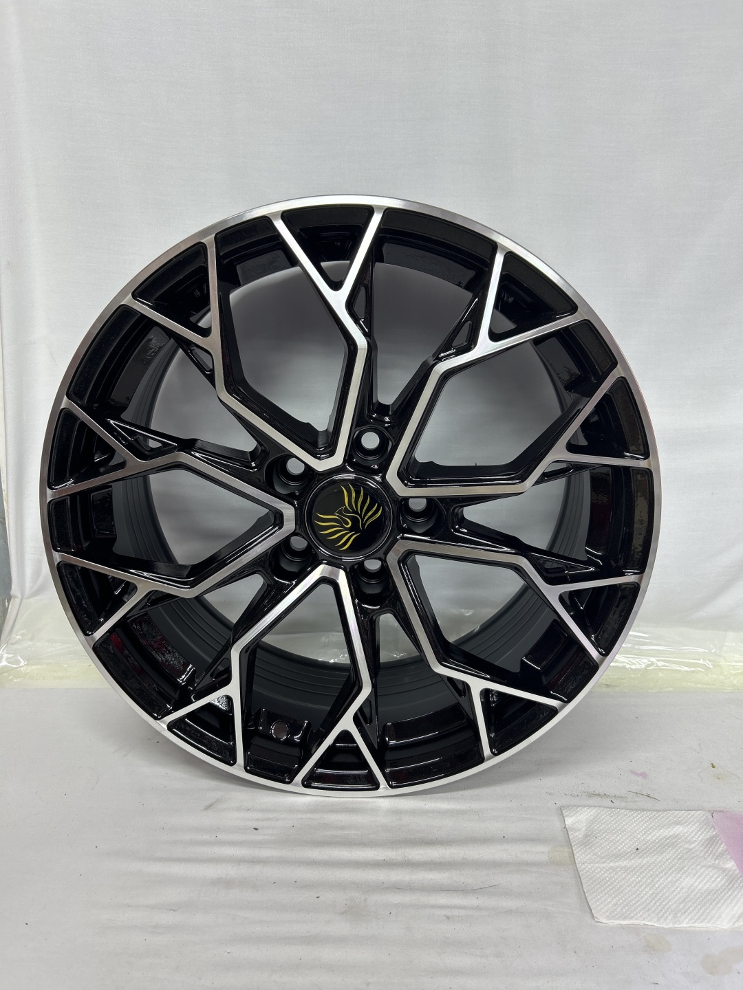 SSM 34567 7.5x17/5x114.3 D67.1 ET350 черный, серебристый