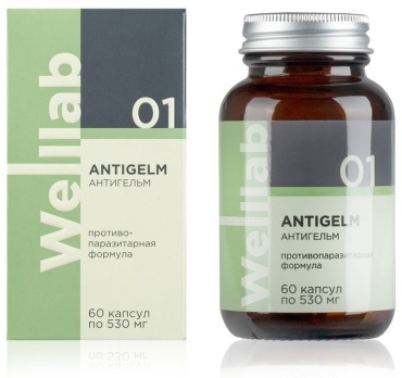 WELLLAB ANTIGELM капсулы 60 шт
