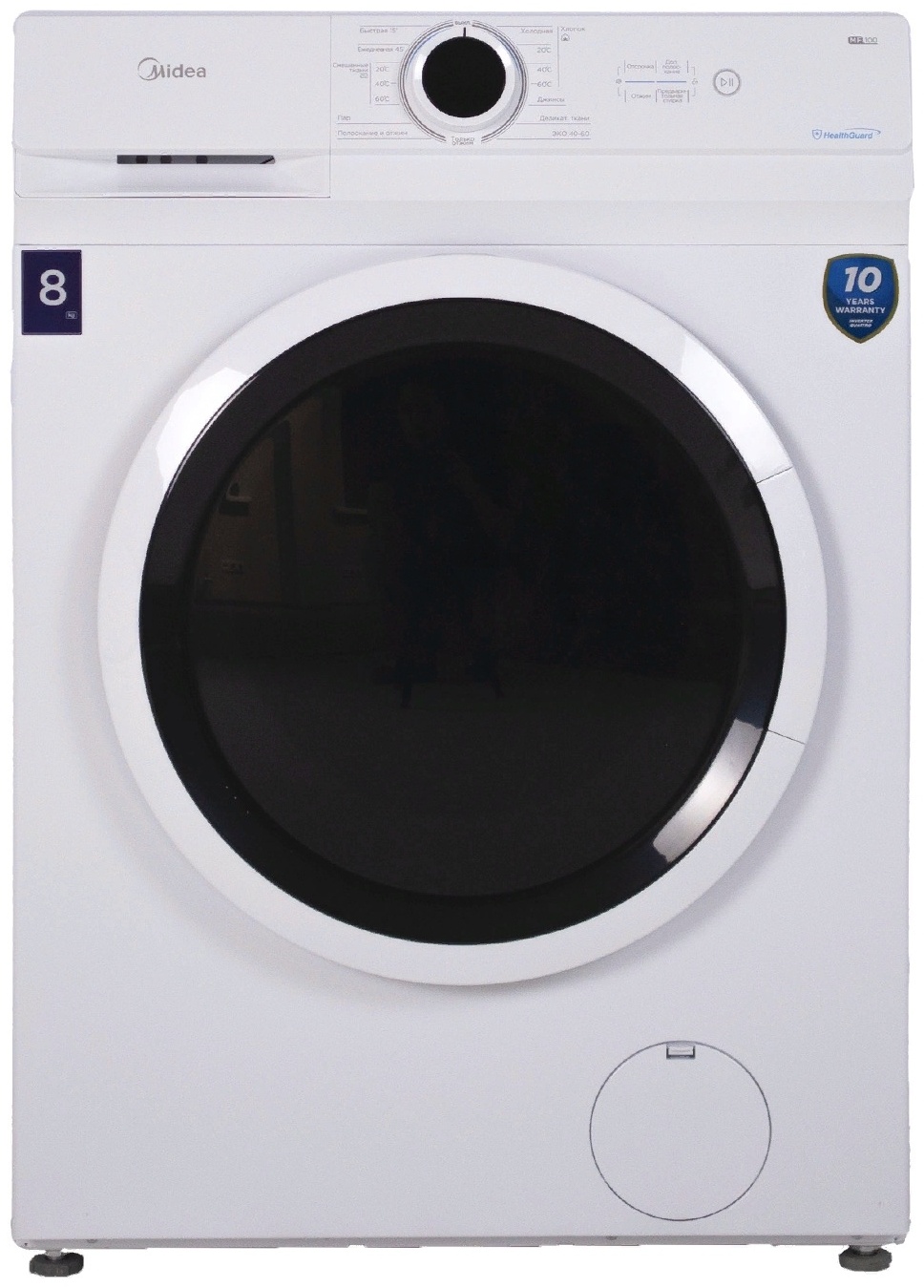 Купить Стиральная машина Midea MF100W80B/W-C белый в кредит в Алматы ...