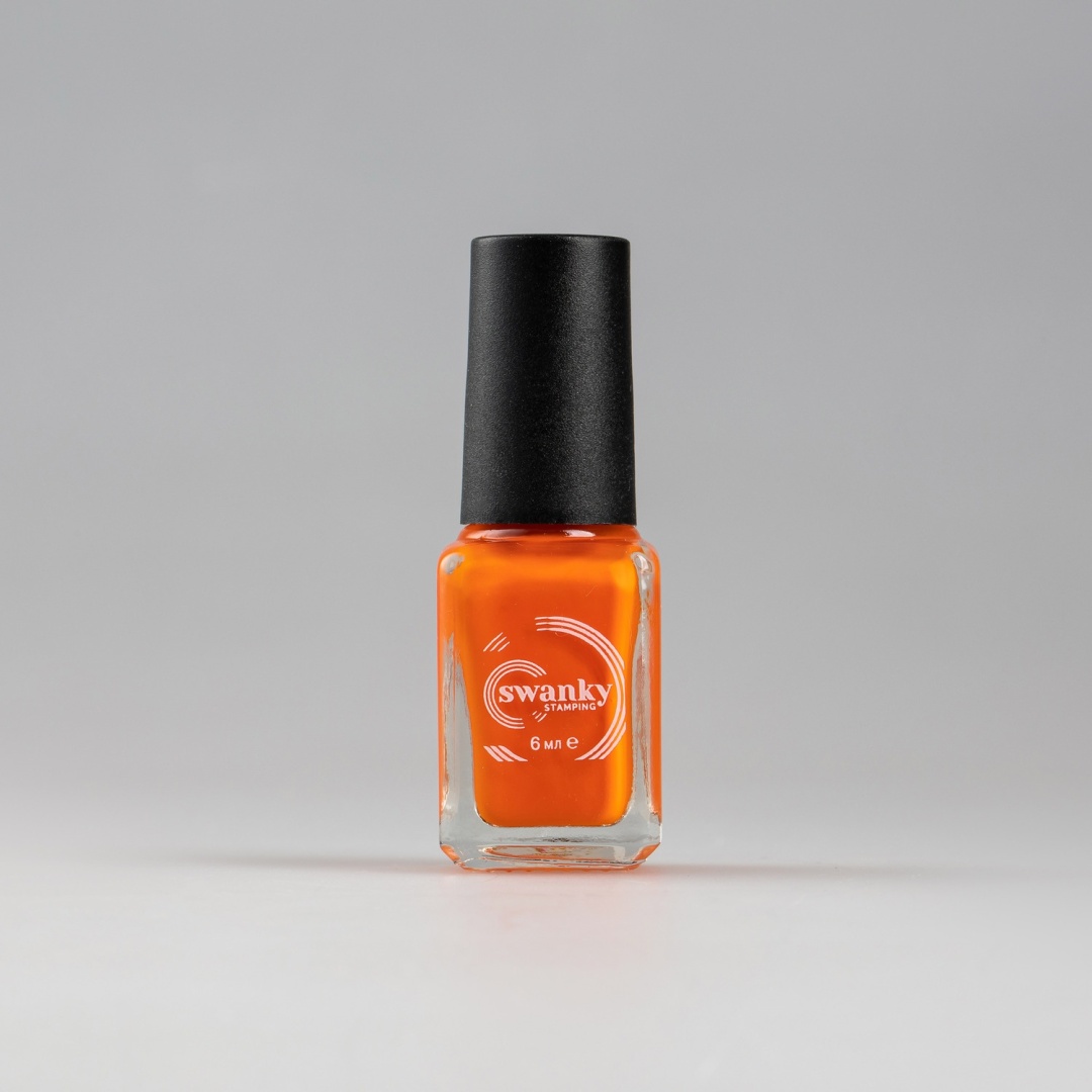 Swanky Stamping Лак для стемпинга S51 Vermillion orange 6 мл