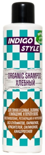 Indigo Style Organic Хлебный шампунь 1000 мл