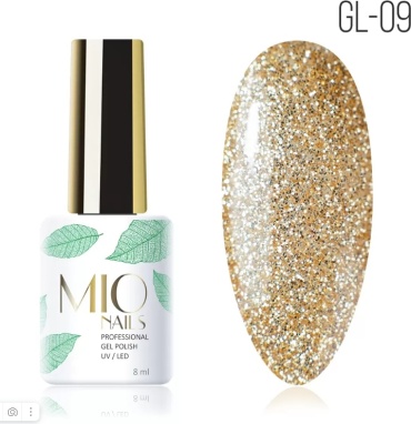 Mio Nails гель-лак GL-09 Дорогое украшение глянцевое 8 мл