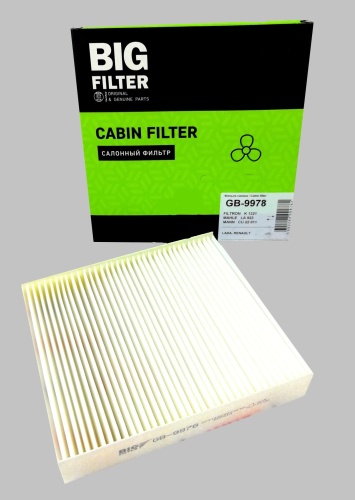 BIG FILTER салонный фильтр GB-9978