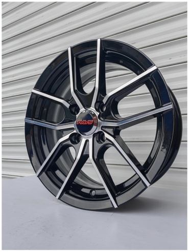SSM 1678 6x14/4x100 D67.1 ET35 4 диска черный, серебристый