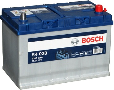 Bosch S4 028 Silver 95Ah -/+