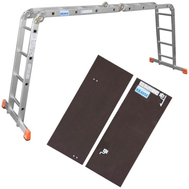 Лестница шарнирная KRAUSE "MONTO" MultiMatic 4х4 120649 + Борт KRAUSE "MONTO" 2х2 2шт. 122278 000044