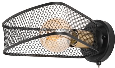 Бра настенный Arte Lamp E27, черный