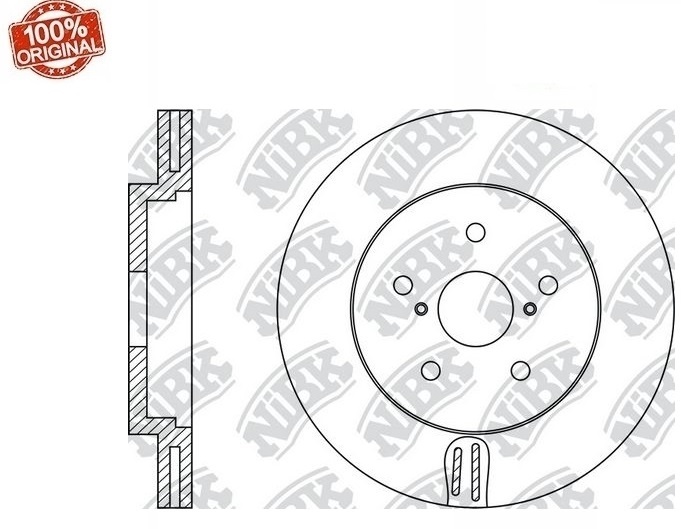 Диски NIBK передние E-RN1443-M