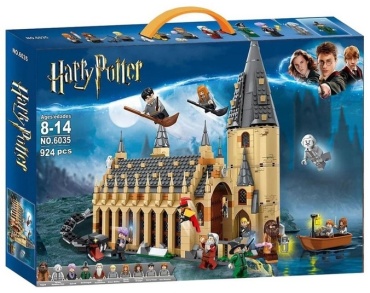 Конструктор КНР Harry Potter 6035, деталей 924 шт