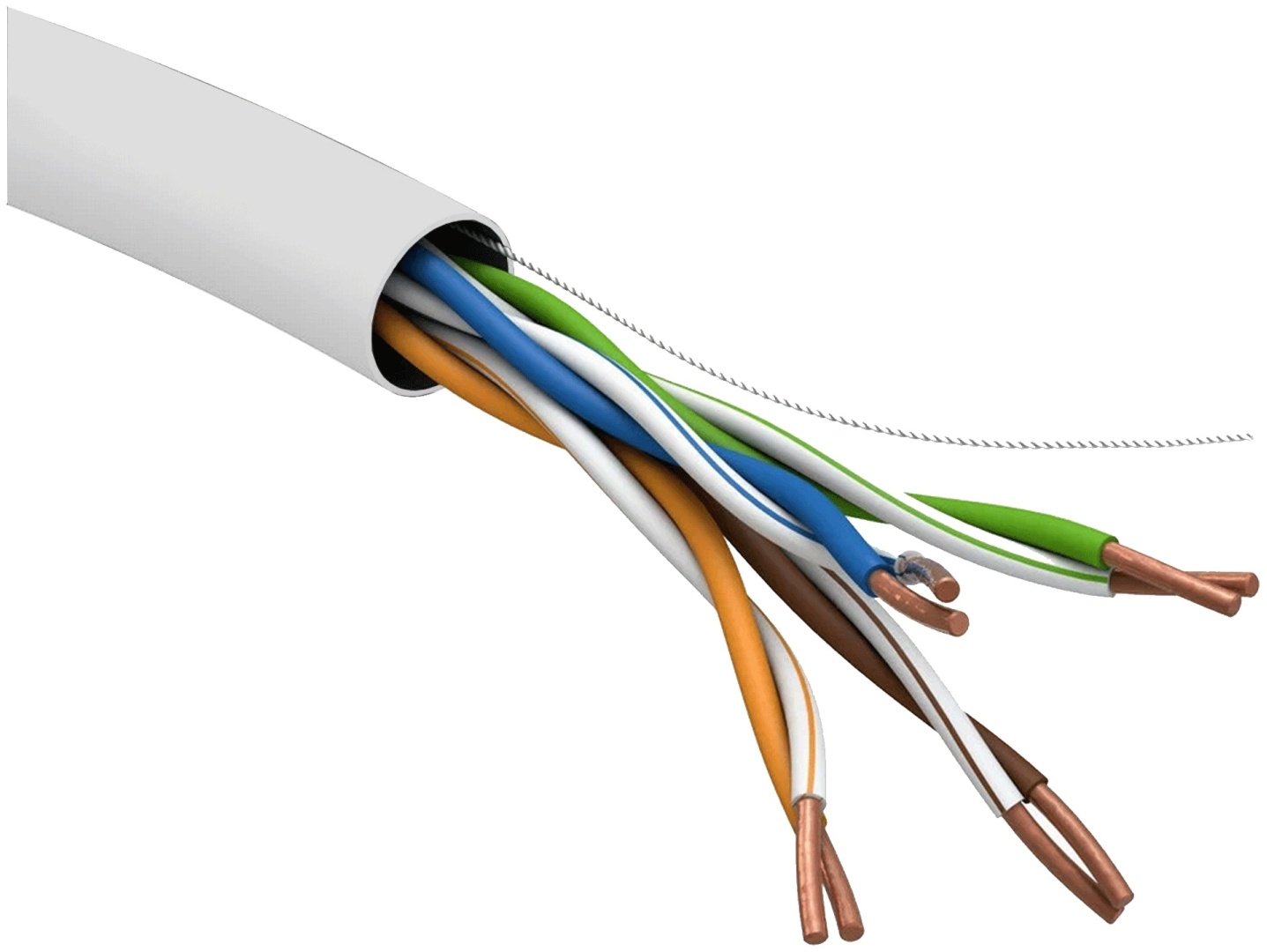 Купить ITK кабель UTP 4x0.48, 1 м в кредит в Алматы – Kaspi Магазин