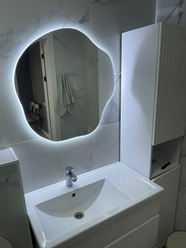 Умное зеркало настенное Asul 70x70 см