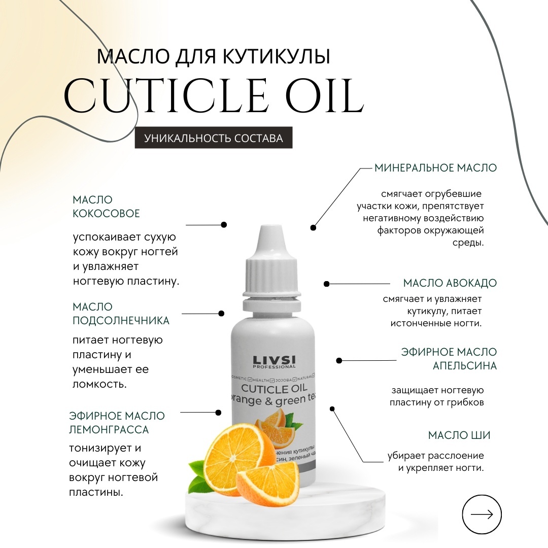Livsi масло Orange&Green Tea 10 мл