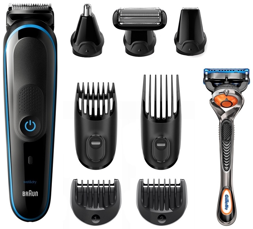 Braun машинка для стрижки MGK5280 черный