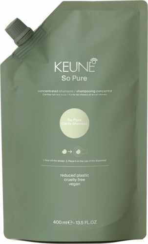 Keune So Pure Clarify шампунь 400 мл