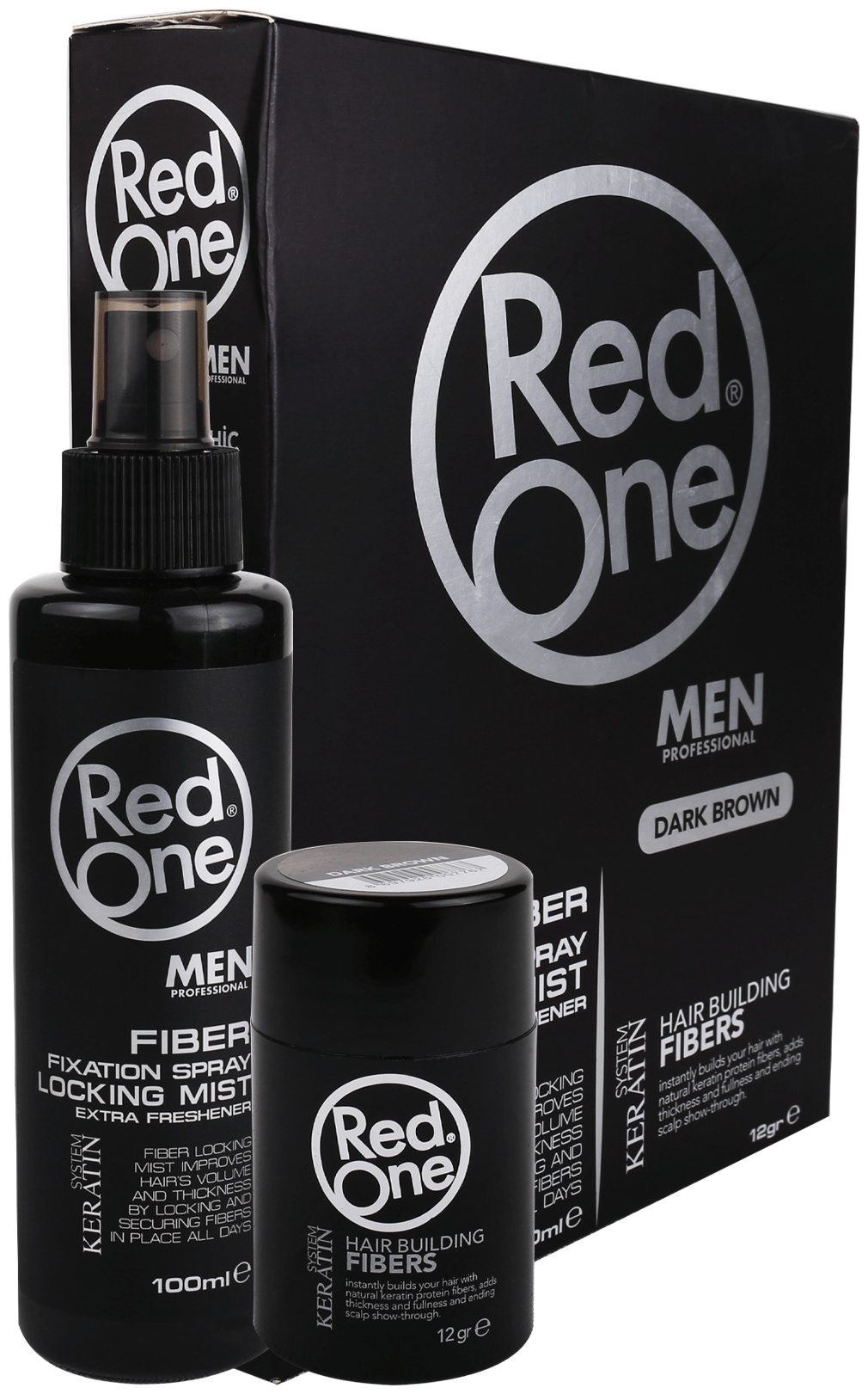 Redone Professional Men dark brown загуститель 100 мл