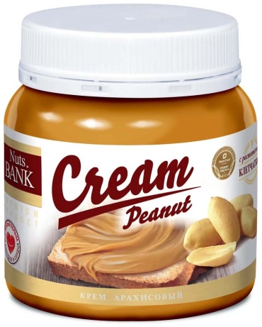 Nuts Bank паста арахисовая 250 г