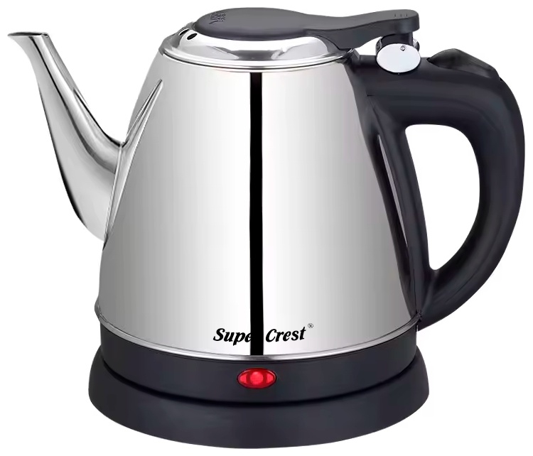 Электрочайник Super Crest SCT-4011 серебристый, черный
