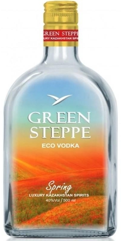 Купить Водка Green Steppe классическая 40% 500 мл в кредит в Астане ...