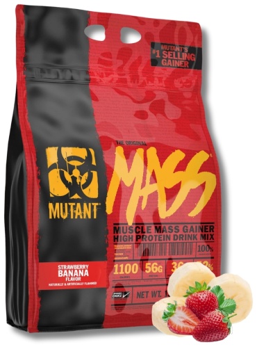 Mutant Mass Клубника Банан 6800 г