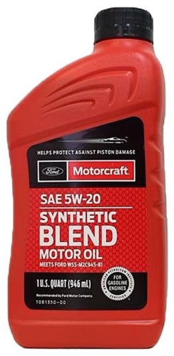 Синтетическое Motorcraft Synthetic 5W-20 0.946 л