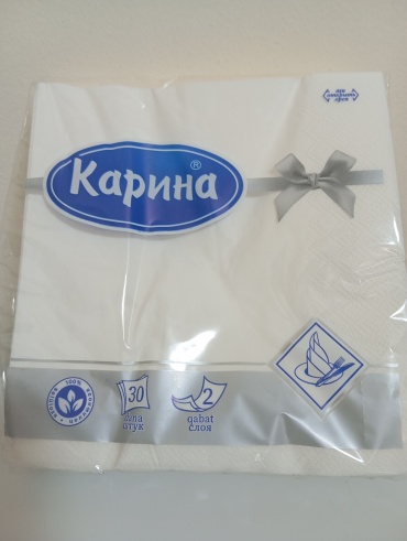 Бумажные салфетки Карина 595262046 30 шт