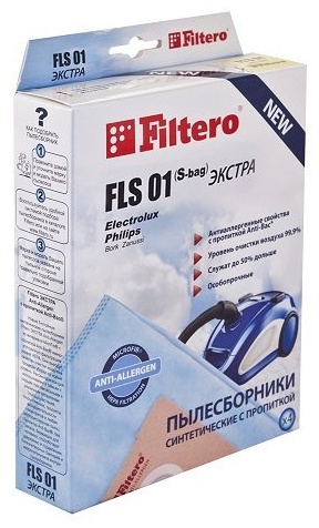Купить мешок-пылесборник Filtero FLS 01 S-bag Экстра в Алматы – Магазин ...