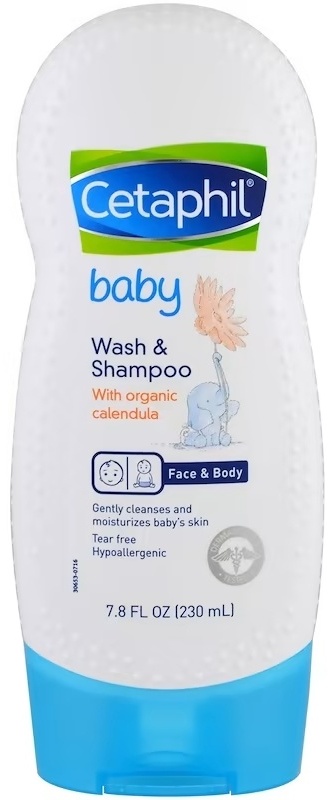 Cetaphil Baby with Organic Calendula гель-шампунь 230 мл