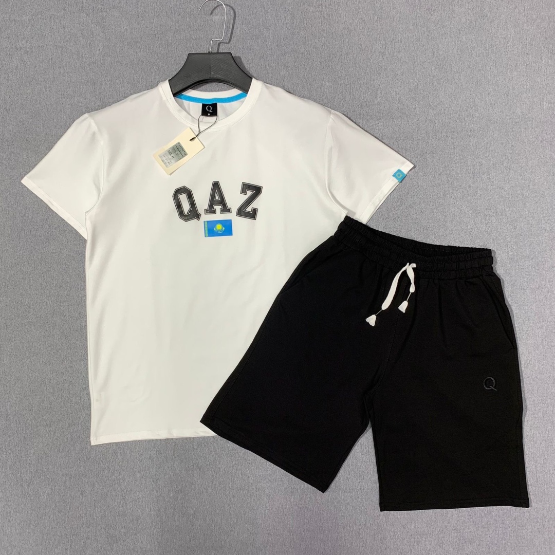 Повседневный костюм Qazaqstan белый