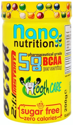 Nano Nutrition BCAA Ягодный Вкус 200 г