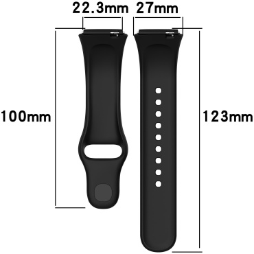 Ремешок для Xiaomi Watch 3 Active черный