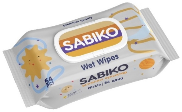Влажные салфетки SABIKO 353637 54 шт
