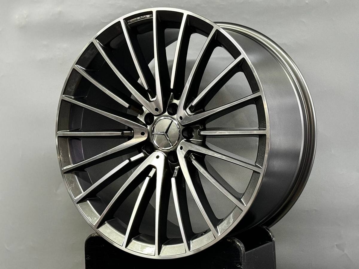 A1612 Grey Polished w223 8.5x20/5x112 D66.46 ET35 4 диска черный, серебристый, графит