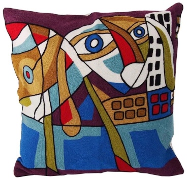 Подушка декоративная Decoromania 45x45 см, DM211221PS22