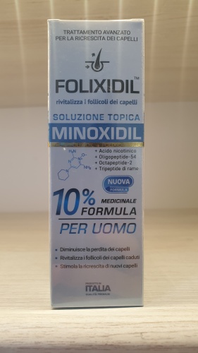 FOLIXIDIL Minoxidil 10% Medicinale Formula сыворотка 60 мл