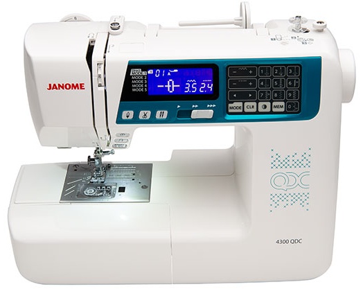 Швейная машина Janome 4300 QDC белый