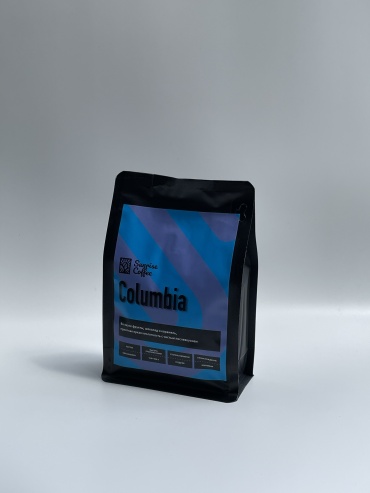 Кофе Sunrise Coffee Columbia, 100% арабика средней обжарки, в зернах 1000 г