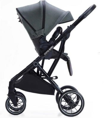Коляска прогулочная Ining baby T60, светло-серый