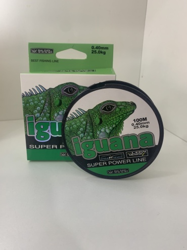 Леска монофильная Iguana GCI040100 0.4 мм зеленый