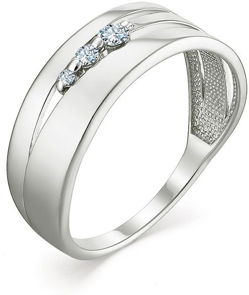 Kari jewelry 53401210 размер 17 вес 1.74 г серебро, фианит