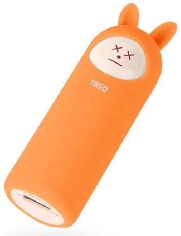 Внешний аккумулятор Rombica NEO Rabbit Tired NR-004T 5000 мАч оранжевый
