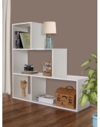 Стеллаж напольный AAA, 100x29x104 см, белый