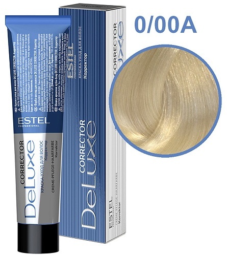 ESTEL PROFESSIONAL DeLuxe Corector 0/00A крем-краска 60 мл