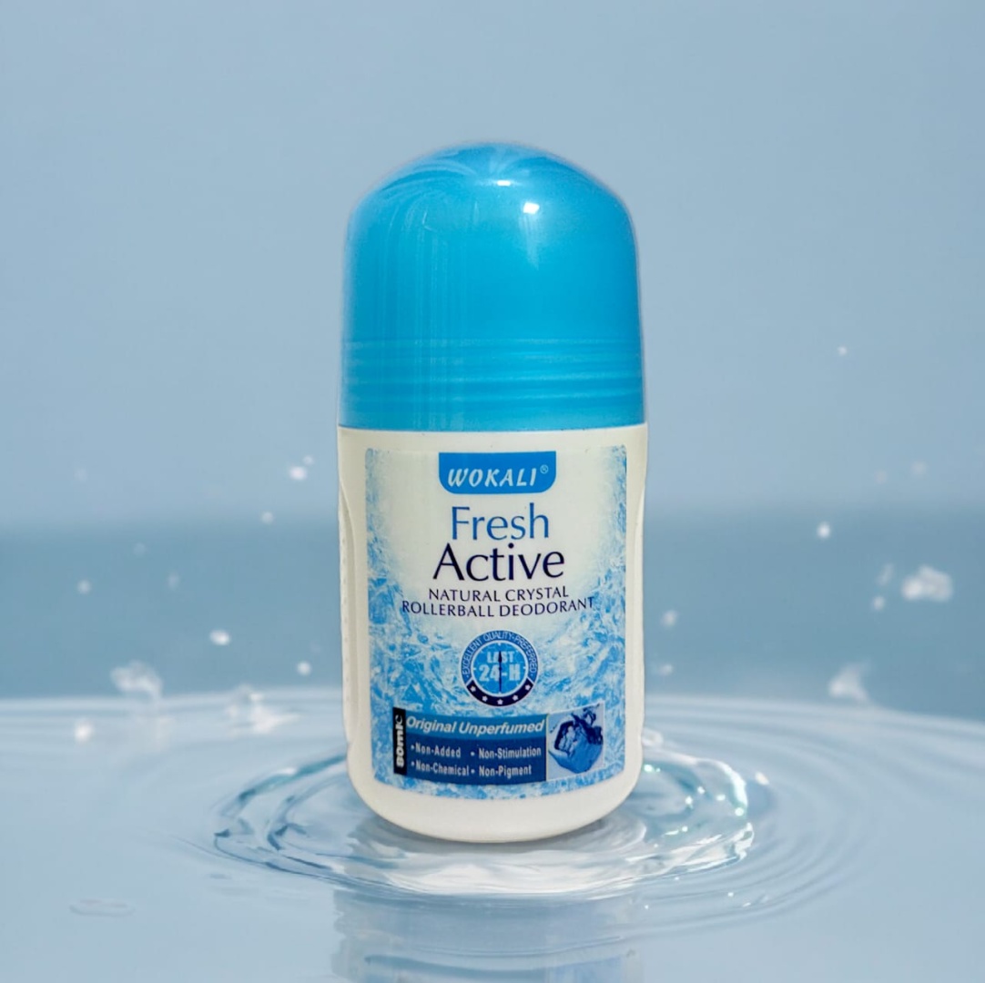 WOKALI Fresh Active Orginal Unperfumed дезодорант унисекс 80 мл