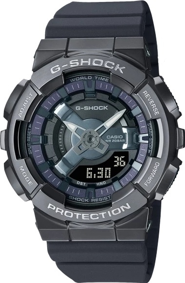 Кварцевые CASIO GM-S110B-8ADR нержавеющая сталь