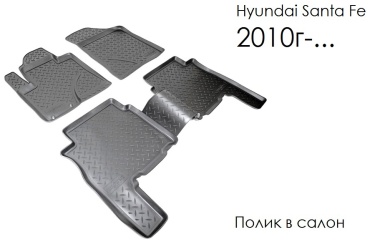 Novline NLC3D2037210 Hyundai Santa Fe 2010-2012 черный