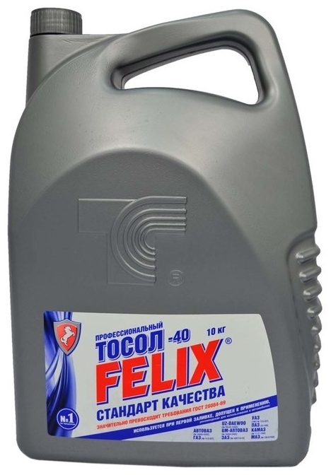 Купить Антифриз Felix Тосол синий (голубой) G-12+ 10 л в Алматы ...