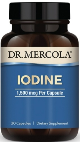 Dr. Mercola Iodine, 1.5 мг капсулы 30 шт