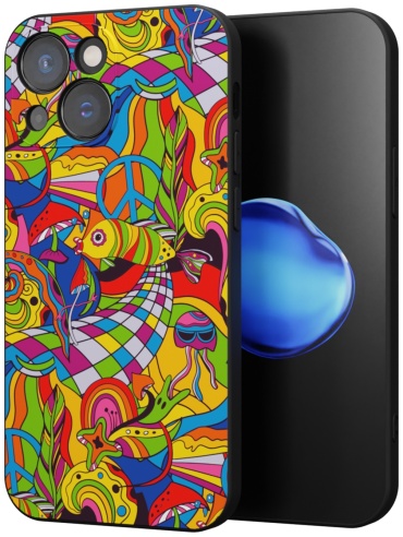 Чехол Mcover для Apple iPhone 14 рисунок