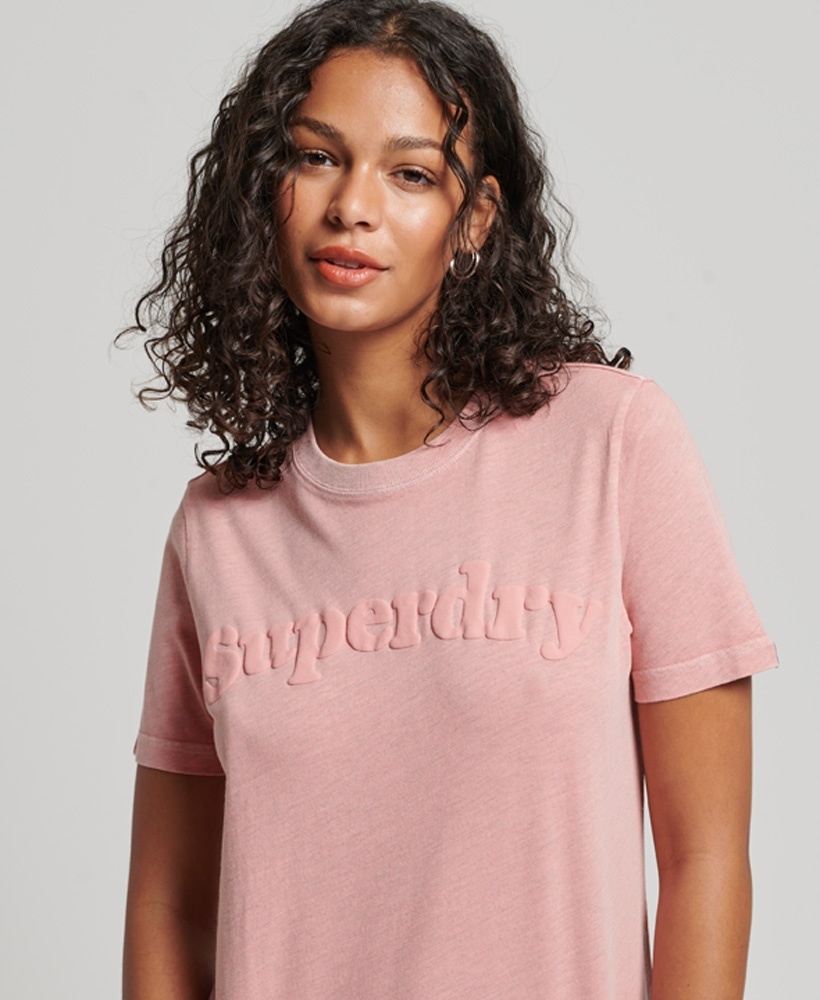 Футболка Superdry розовый